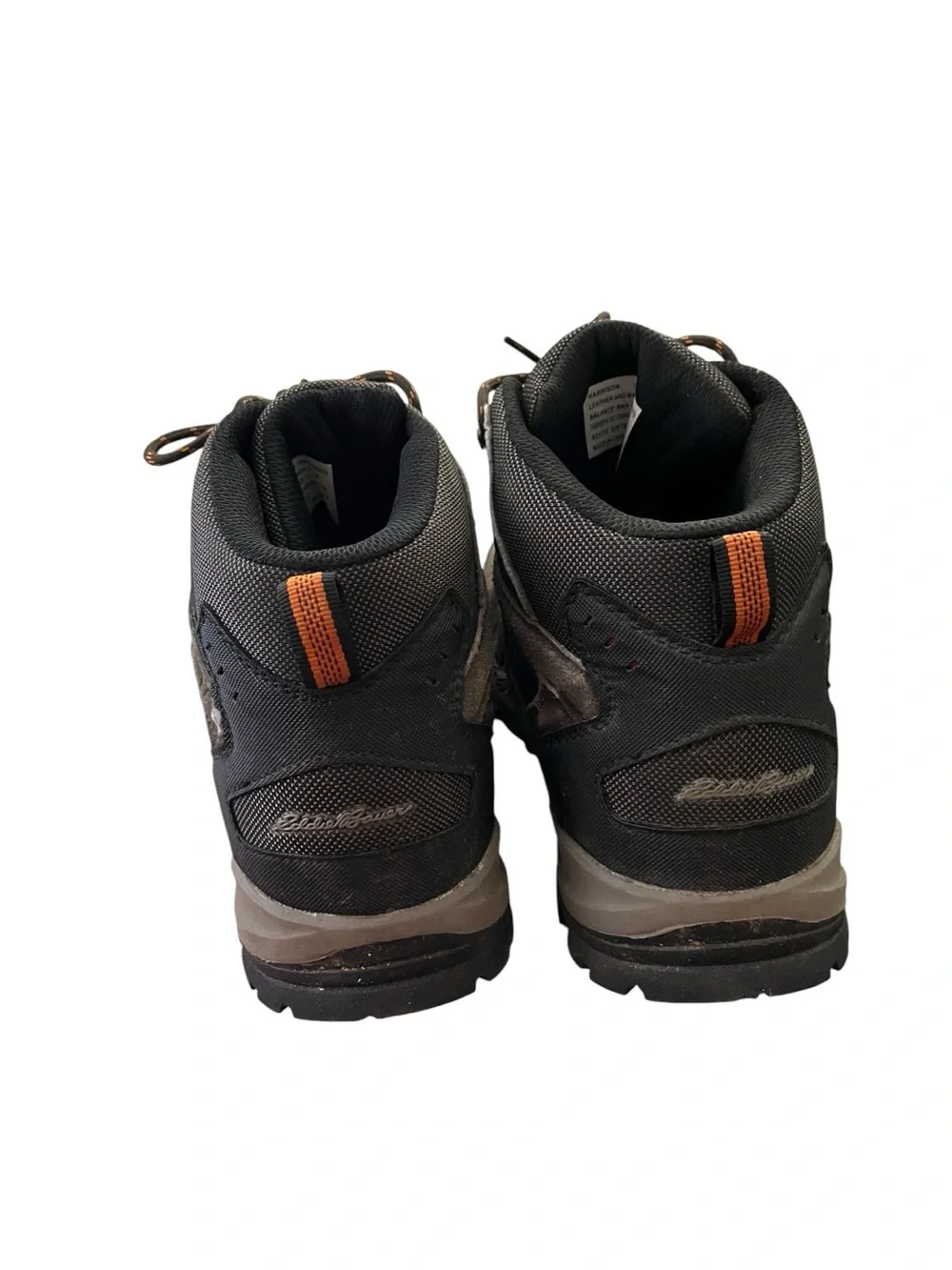 Eddie Bauer Harrison Hiking Boots Waterproof Trail Brown Black 11M